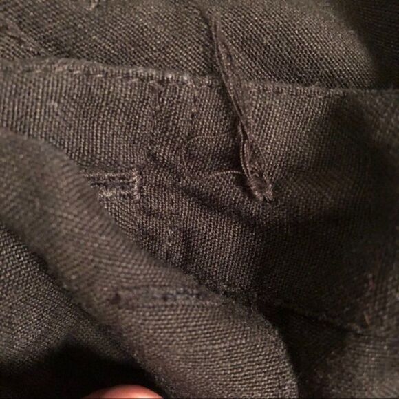 MICHAL Michael Kors Zipper Detail Linen Shorts - Picture 5 of 5